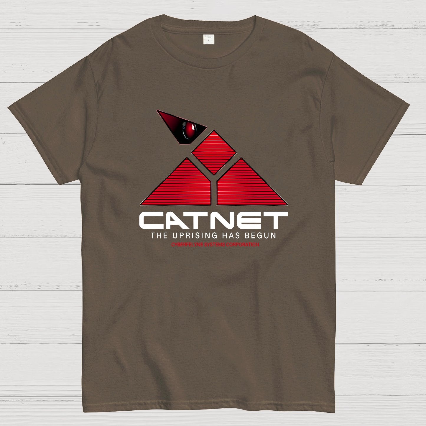 Rise Of The Meowchines Geek T-Shirt