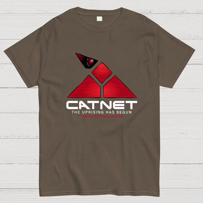 Rise Of The Meowchines Geek T-Shirt