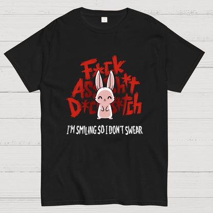 I‘m Smiling So I Don't Swear Geek T-Shirt