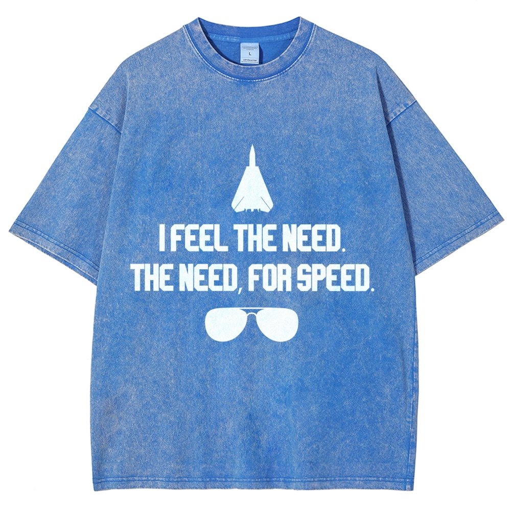 I Feel The Need… The Need For Speed! Vintage Distressed T-shirt