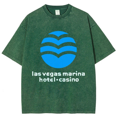 Marina Hotel & Casino - Vintage Las Vegas Vintage Distressed T-shirt