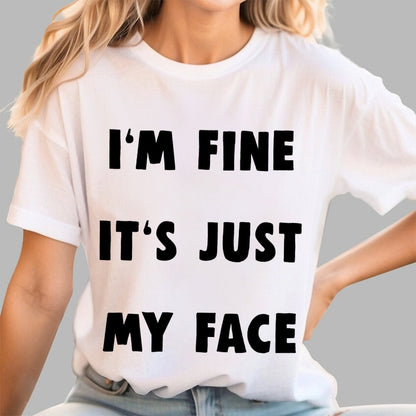 I'm Fine Geek T-Shirt