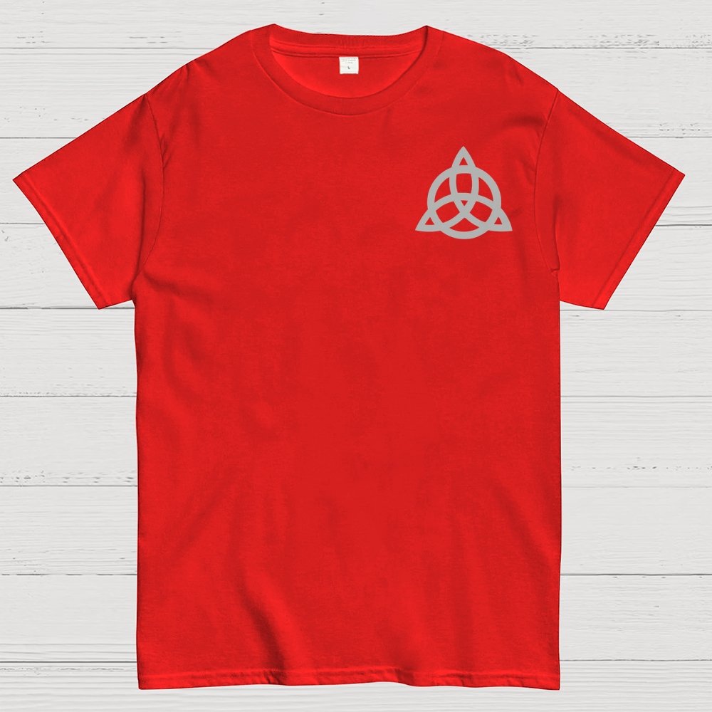Power of Three Front And Back Printing Geek T-Shirt