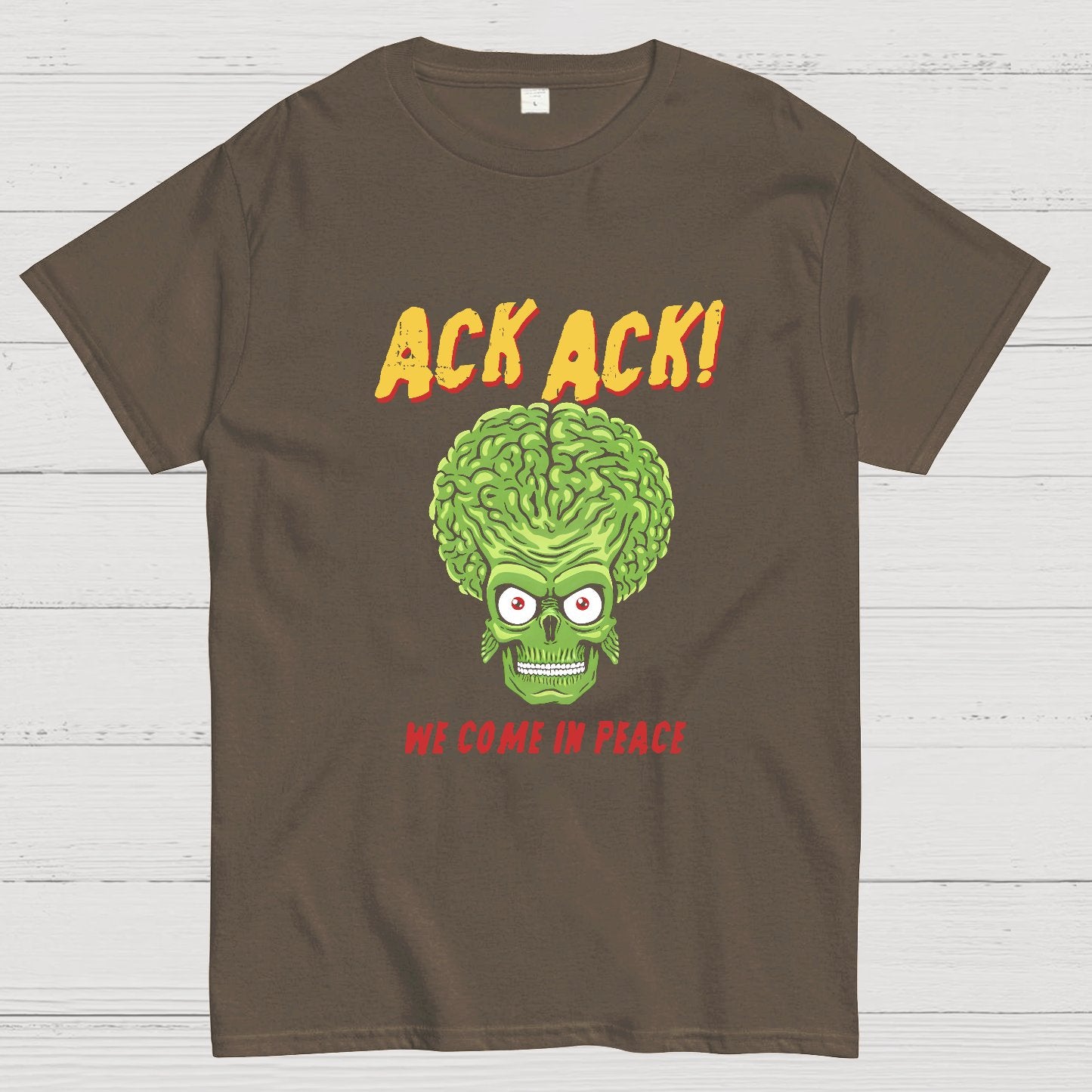 We Come In Peace Geeky T-Shirt