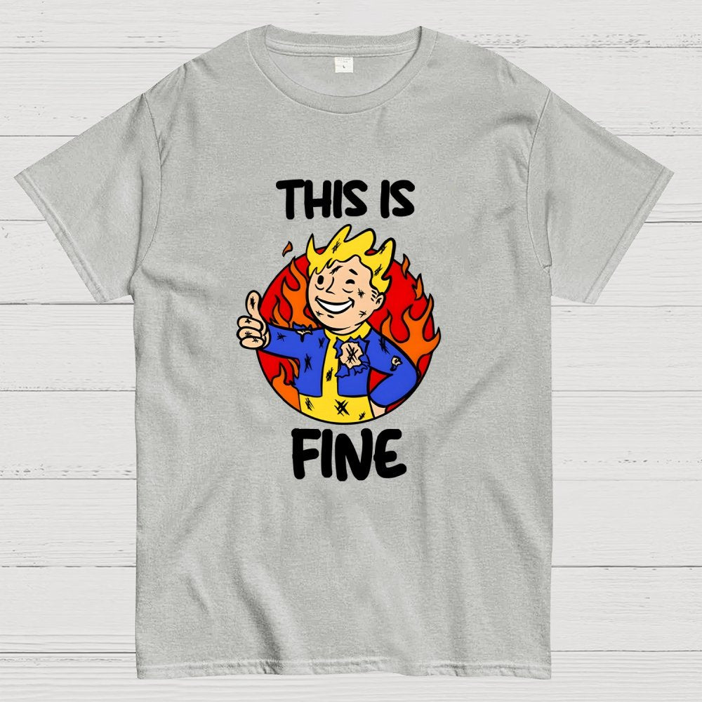 This Is Fine Geek T-Shirt
