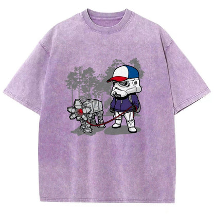 Stranger Duo Vintage Distressed T-shirt