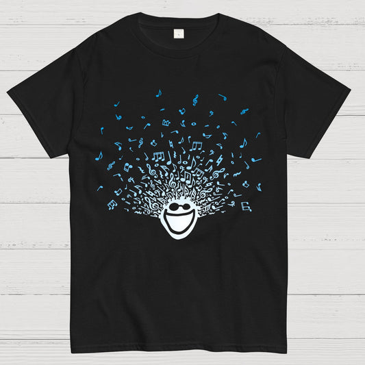 Jake Music Head Nerd Geek T-Shirt