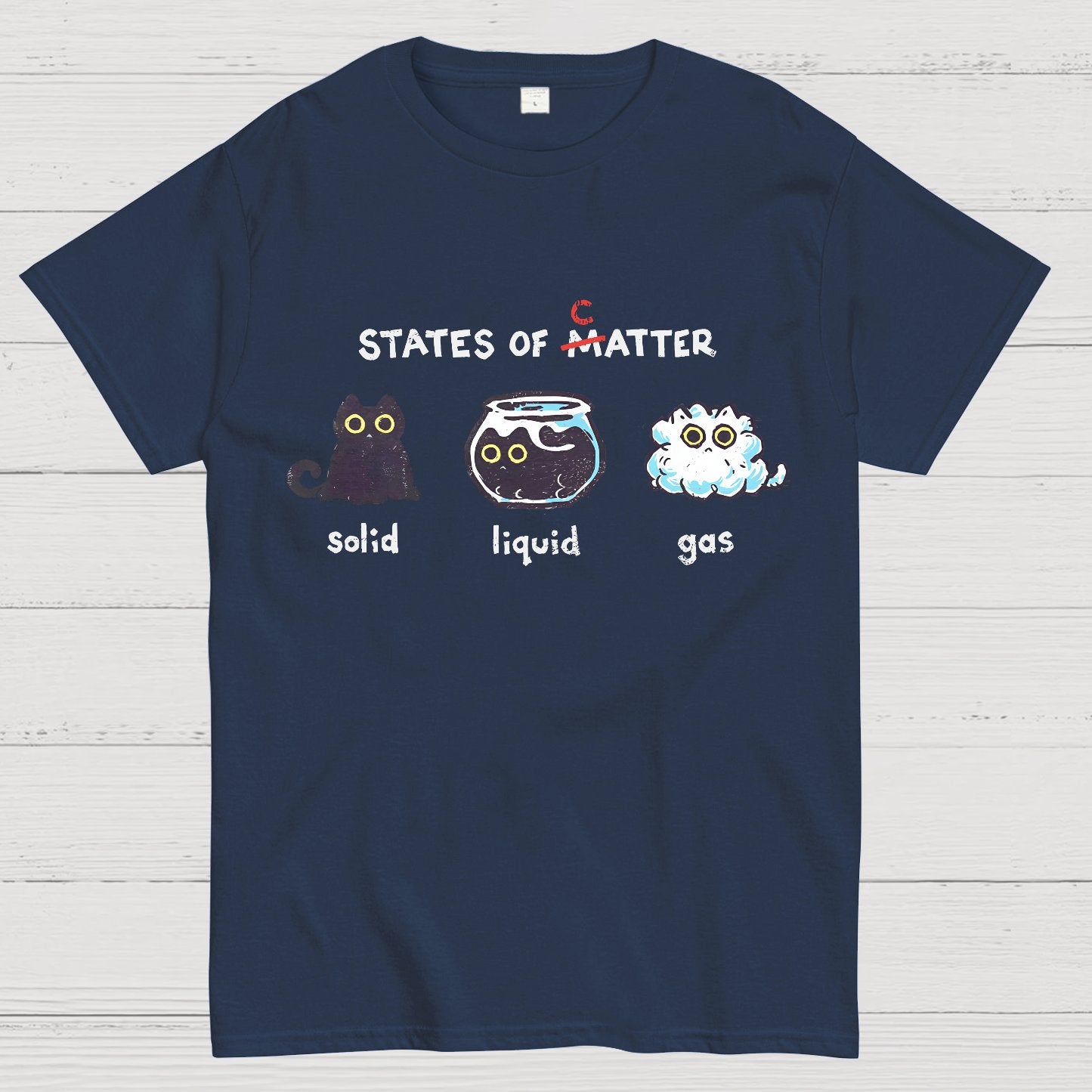 States of Catter Geek T-Shirt