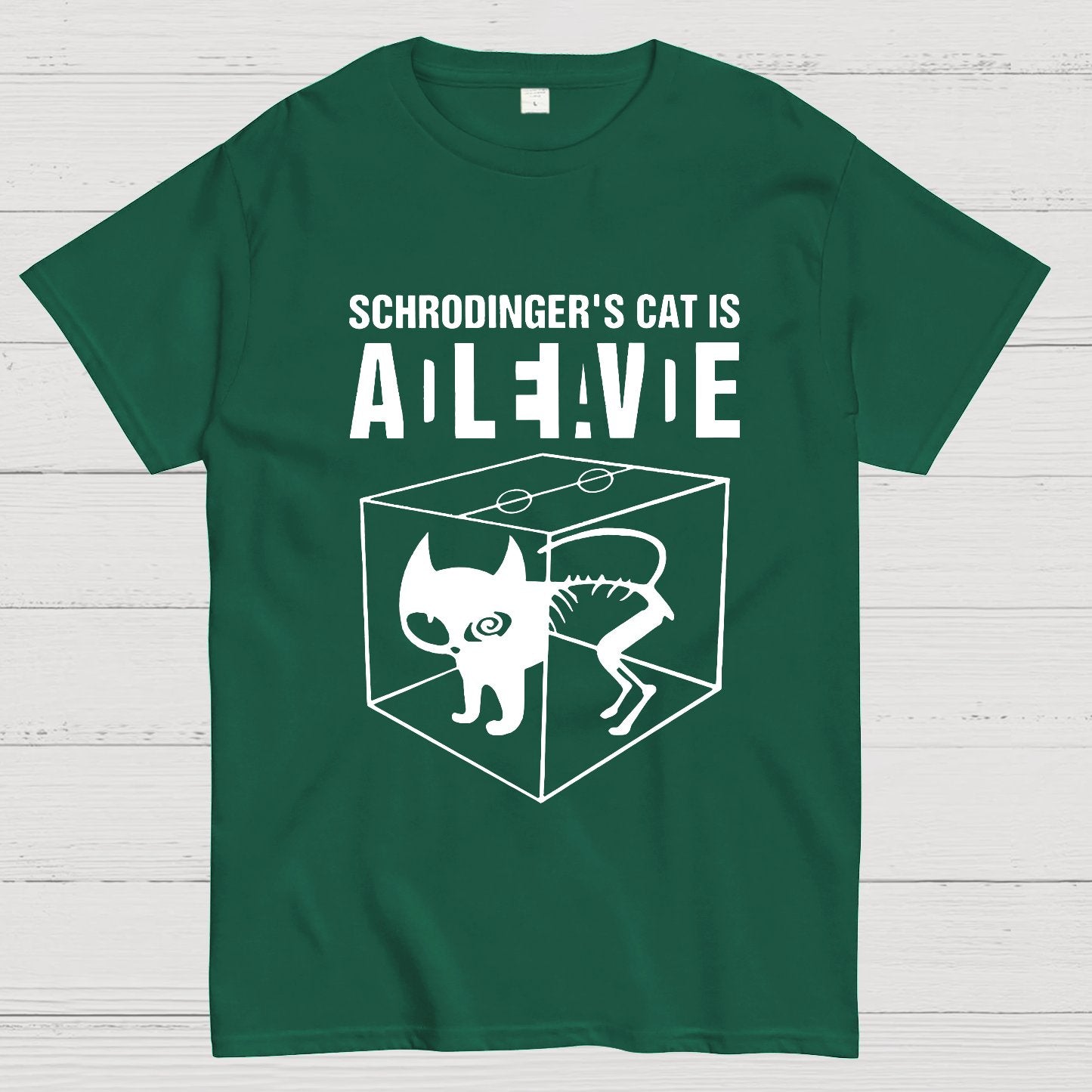 Schrodinger's Cat Geeky T-Shirt