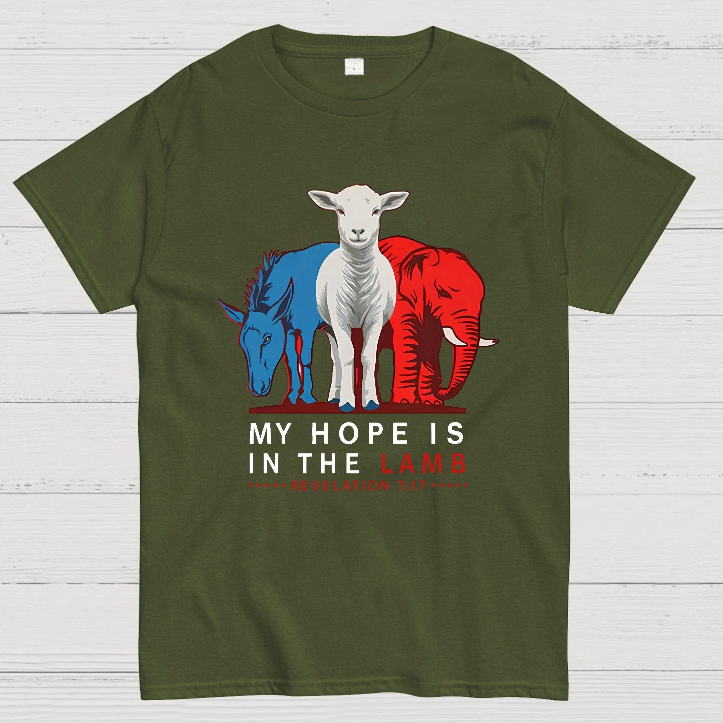My Hope Is In The Lamb Sarcasm Geek T-Shirt
