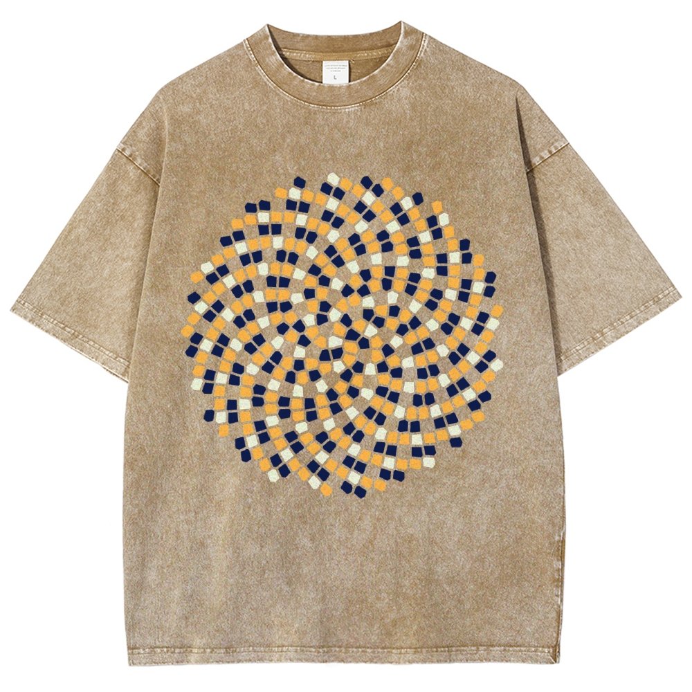 Fibonacci modulus Vintage Distressed T-shirt