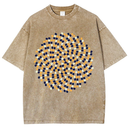 Fibonacci modulus Vintage Distressed T-shirt