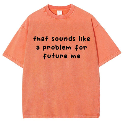 Future Problem Vintage Distressed T-shirt