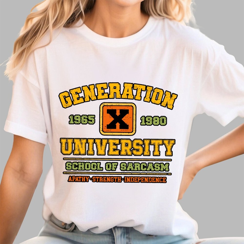 Generation X University Unisex Geek T-Shirt