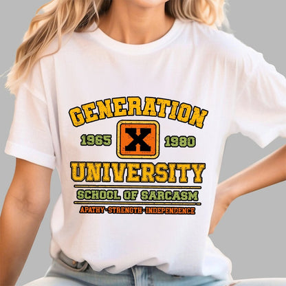 Generation X University Unisex Geek T-Shirt