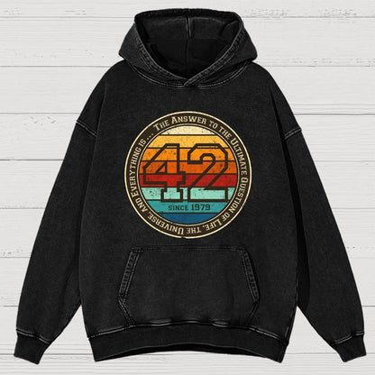 Forty-Two Vintage Vintage Distressed Hoodie