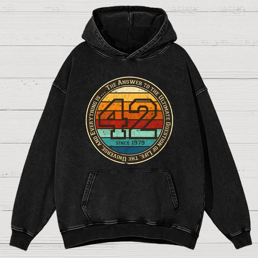Forty-Two Vintage Vintage Distressed Hoodie