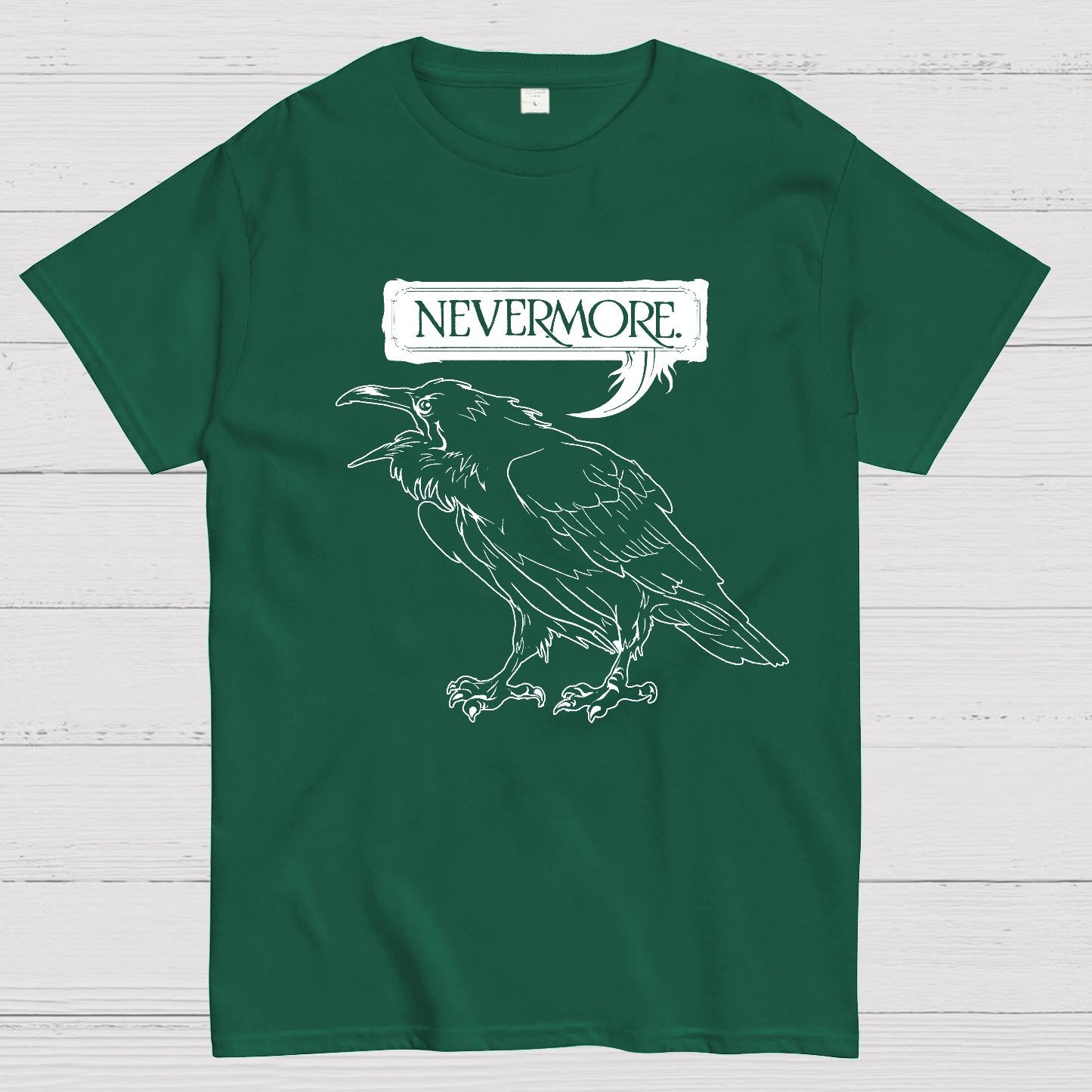 Nevermore Raven Geek T-Shirt