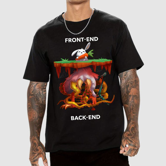 Front-End - Back-End Geek T-Shirt