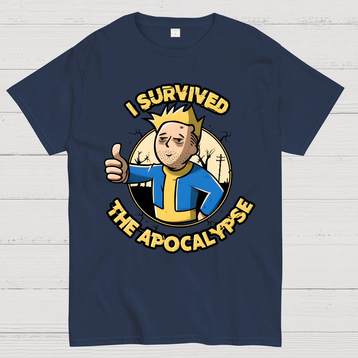 I Survived the Apocalypse Geek T-Shirt