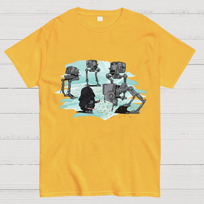 Das Feeds The Robotic Bird Geek T-Shirt