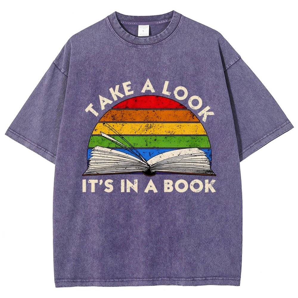 Take a Look Vintage Distressed T-shirt
