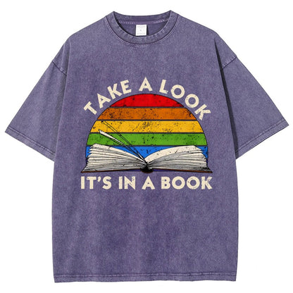 Take a Look Vintage Distressed T-shirt