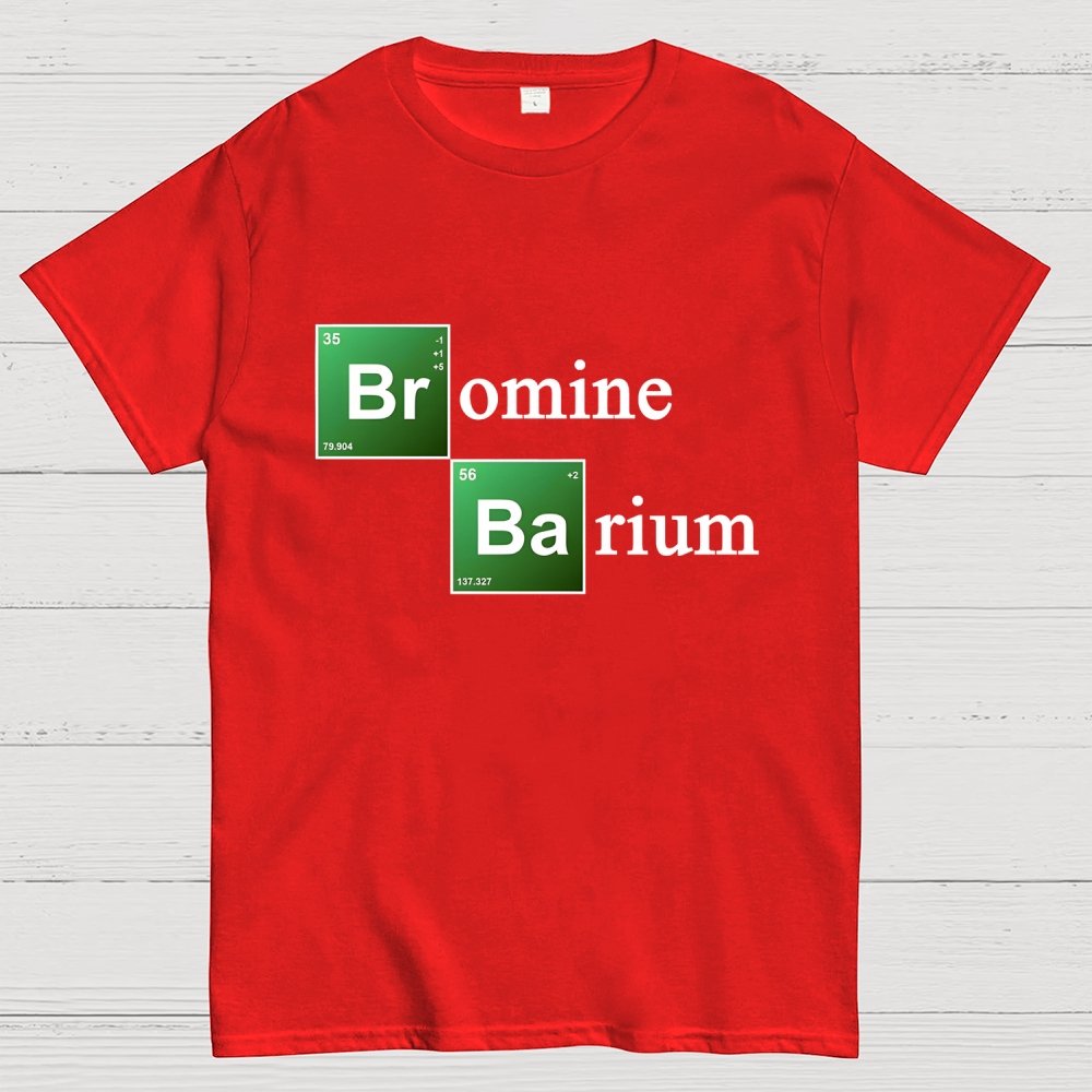 Breaking Bad Bromine Barium Unisex Geek T-Shirt