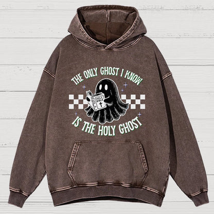 The Holy Ghost Vintage Distressed Hoodie