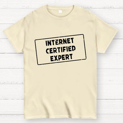 Internet Certified Expert Geek T-Shirt