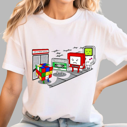 Employment Office-Humor And Satire Geek T-Shirt