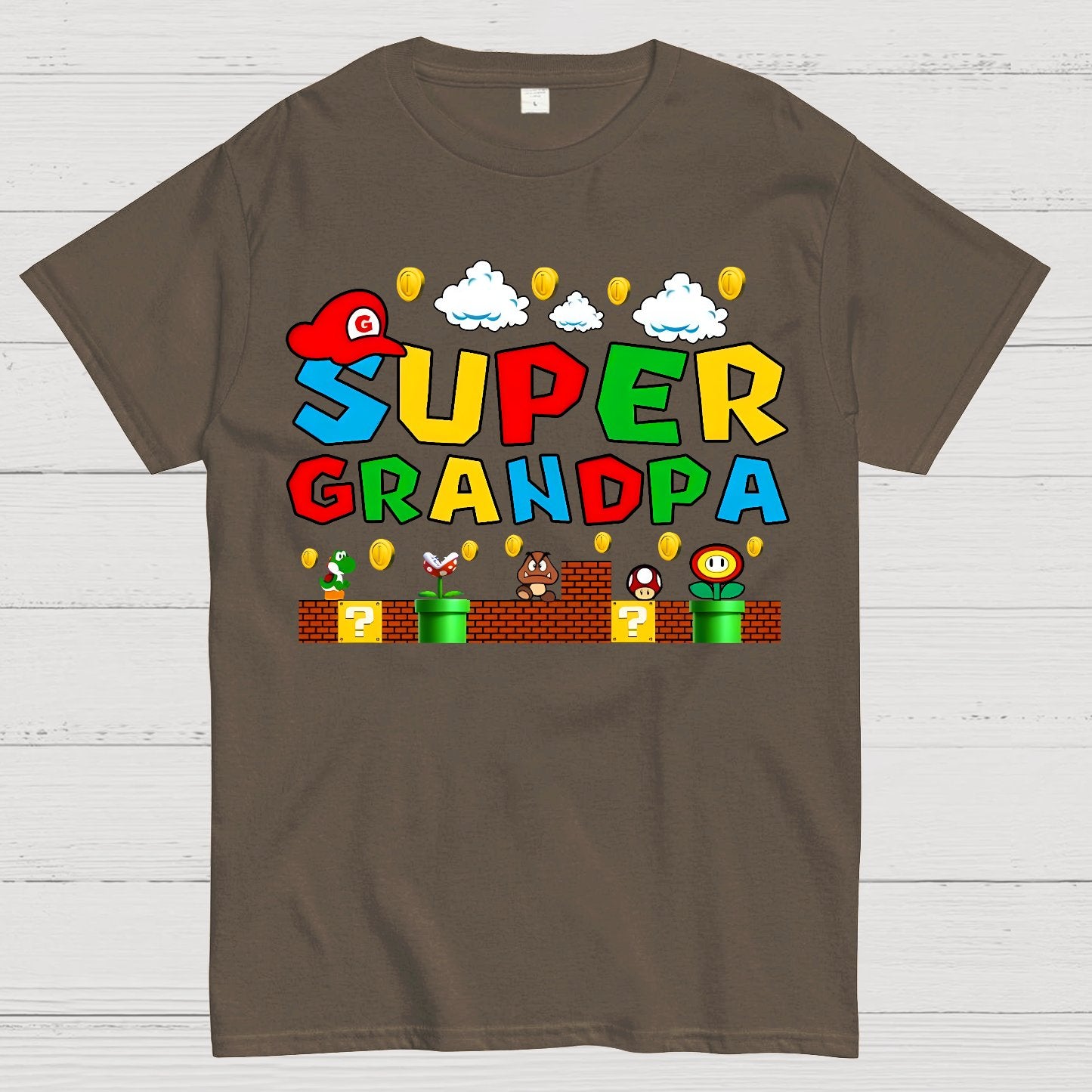 Super Grandpa Geek T-Shirt