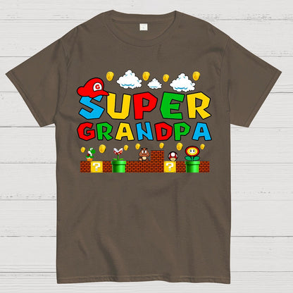 Super Grandpa Geek T-Shirt