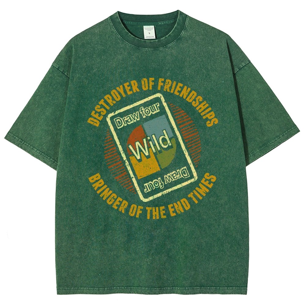 Destroyer of Friendships Vintage Distressed T-shirt