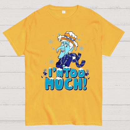 Winter Brothers' Christmas Matching I'm Too Much Geek T-Shirt