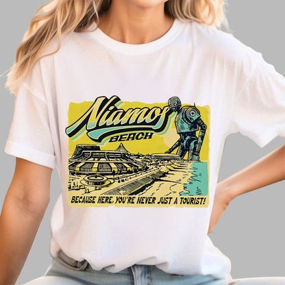 Niamos Beach Geek T-Shirt