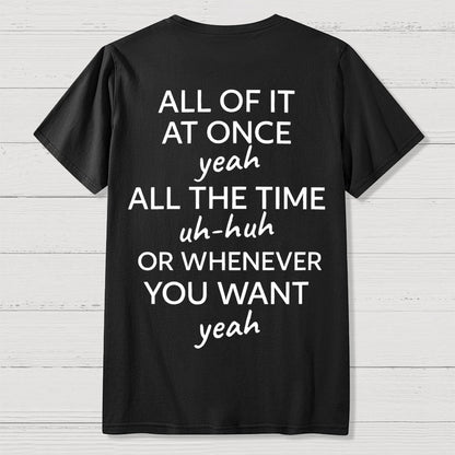 Do It Lady Front And Back Printing Geek T-Shirt