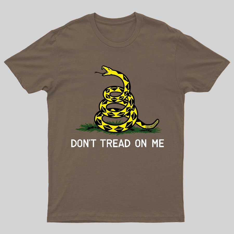Don't Tread On Me Geeky T-Shirt