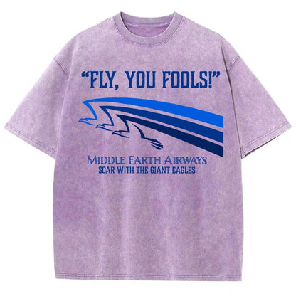 Fly, You Guys! Vintage Distressed T-shirt