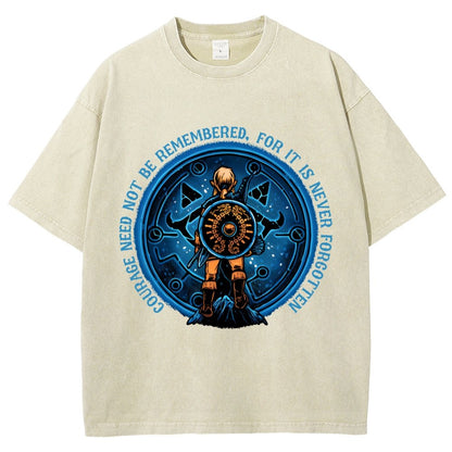 Courage From Within Vintage Distressed T-shirt