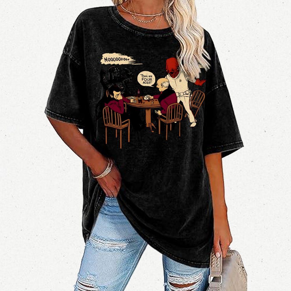 Poker Game Vintage Distressed T-shirt