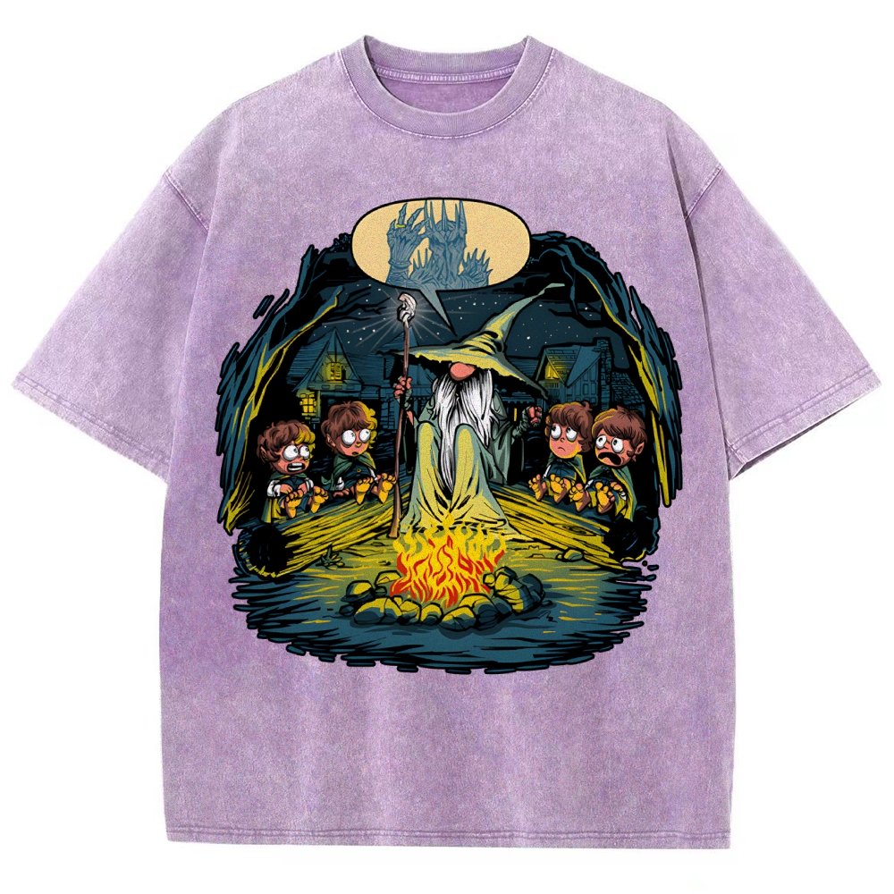 Beware of the Dark One Vintage Distressed T-shirt