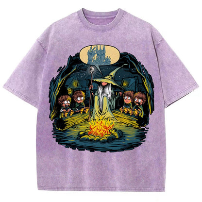 Beware of the Dark One Vintage Distressed T-shirt