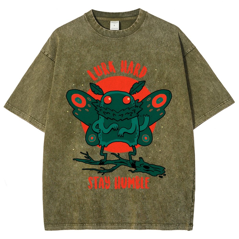 Lurk Hard Vintage Distressed T-shirt