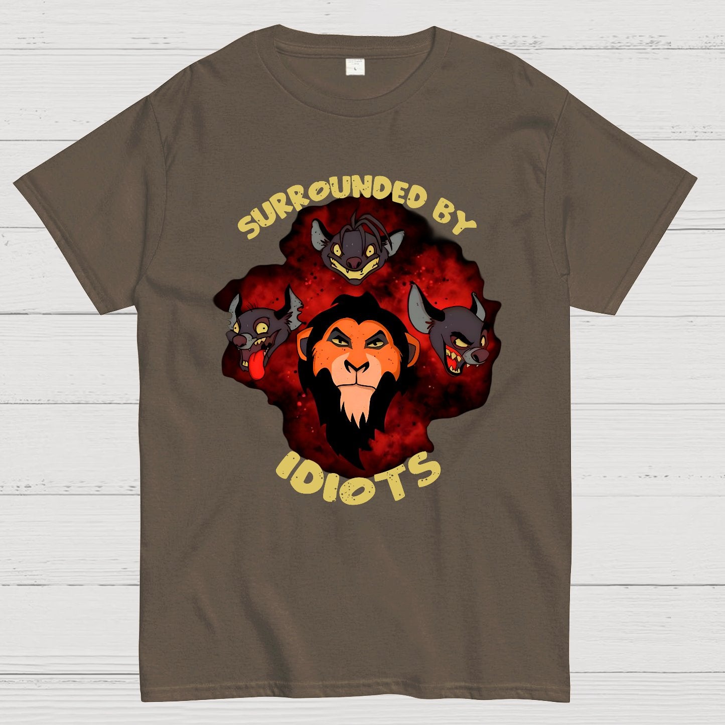 Surrounded by idiots Geek T-Shirt