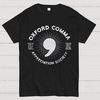 Oxford Comma Geek T-Shirt