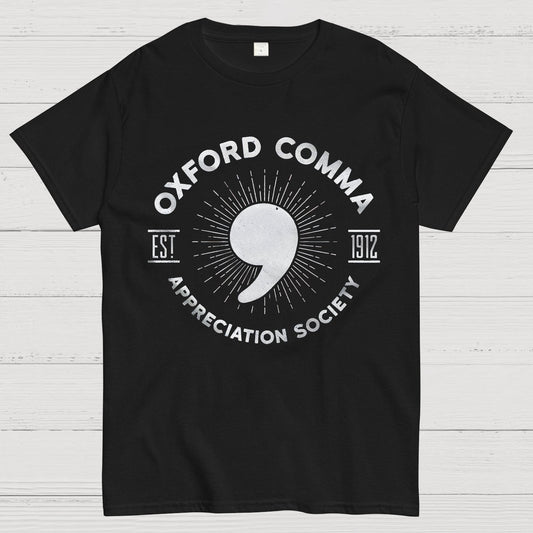 Oxford Comma Geek T-Shirt