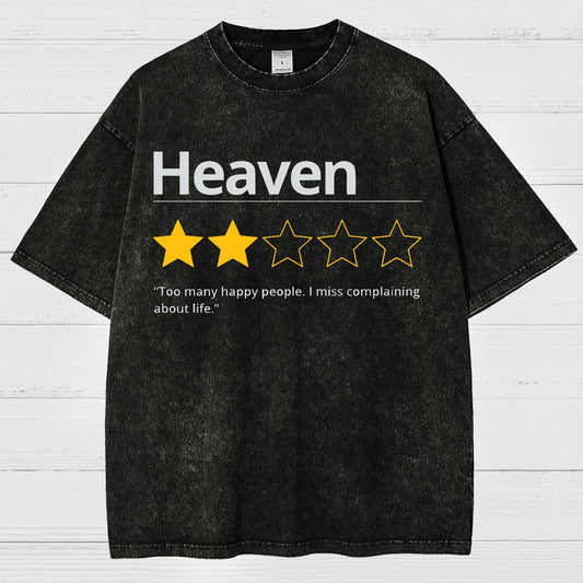 Honest Heaven Review Vintage Distressed T-shirt