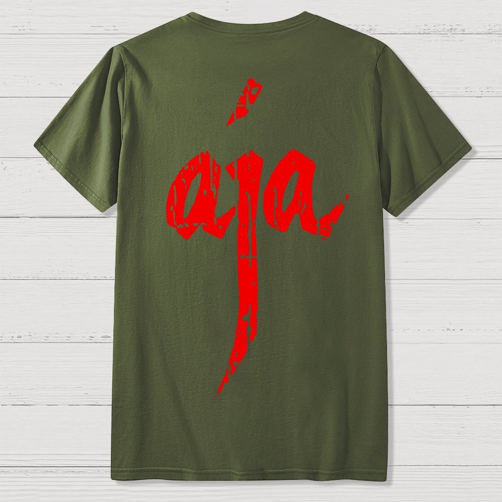 Aja Front And Back Printing Geek T-Shirt