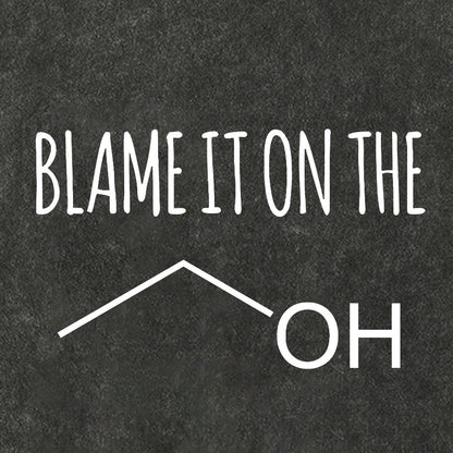 Blame It On The Alcohol Vintage Distressed T-shirt